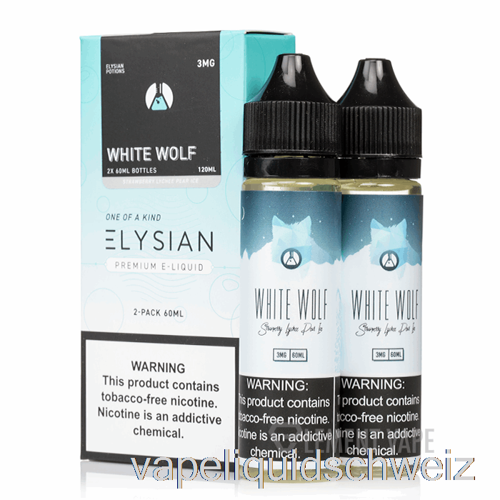 White Wolf - Elysian Labs - 120 Ml 0 Mg Vape Schweiz
